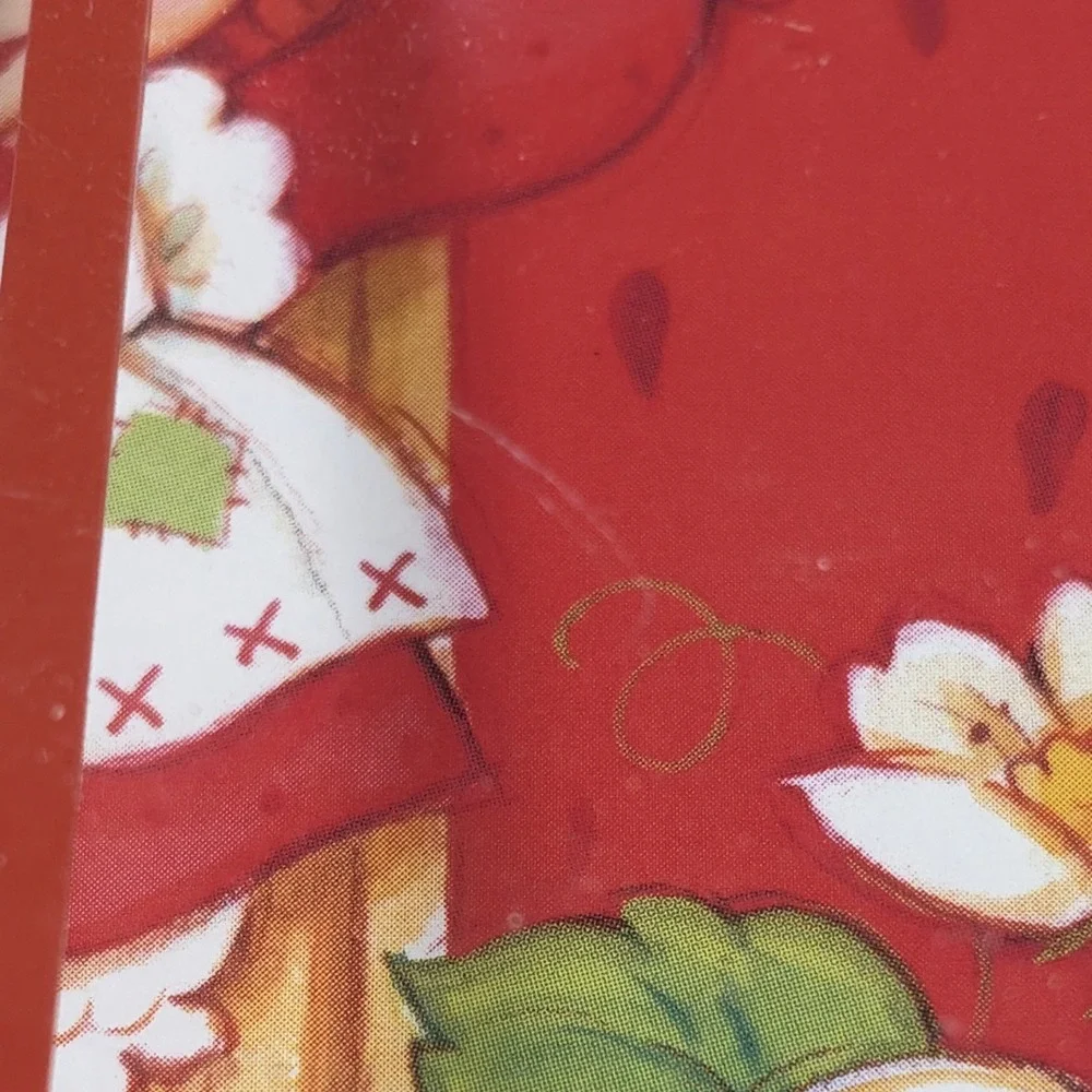 The World Of Strawberry Shortcake Battery Operated Wall Clock Working
